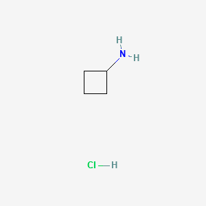 CYCLOBUTYLAMINEHYDROCHLORIDE structure, CAS 6291-01-6