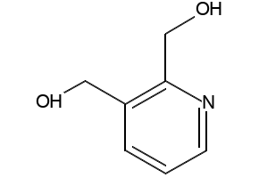 PYRIDINE-2,3-DIMETHANOL structure, CAS 38070-79-0
