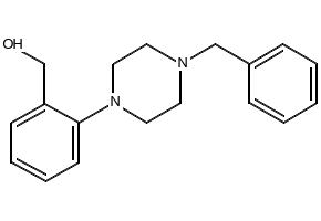 [2-(4-Benzylpiperazin-1-yl)phenyl]methanol structure, CAS 261178-24-9