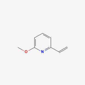 2-Methoxy-6-vinylpyridine structure, CAS 204569-88-0