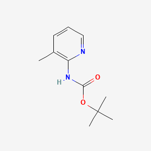 N-Boc-3-isopropylpyridin-2-amine structure, CAS 138343-75-6