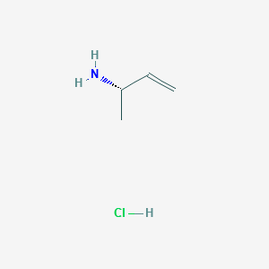 (S)-but-3-en-2-amine structure, CAS 153451-37-7