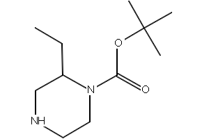 Benzyl3-ethylpiperazine-1-carboxylate structure, CAS 1031927-01-1