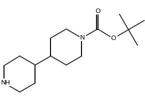 1-Boc-4,4\'-bipiperidine structure, CAS 171049-35-7