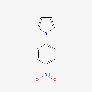 1-(4-Nitrophenyl)-1H-pyrrole structure, CAS 4533-42-0