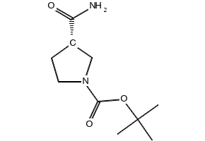 BENZYL2-CARBAMOYLPYRROLIDINE-1-CARBOXYLATE structure, CAS 93188-01-3