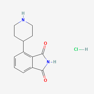 4-PiperidinylPhthalimidehydrochloride structure, CAS 50534-34-4