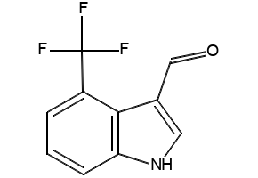 4-(Trifluoromethyl)-indole-3-carboxylicacid structure, CAS 959238-76-7