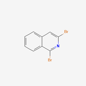 1,3-Dibromoisoquinoline structure, CAS 53987-60-3