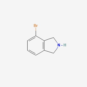4-Bromoisoindoline,hydrochloride structure, CAS 127168-81-4