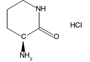 3-(S)-Amino-piperidin-2-onehydrochloride structure, CAS 42538-31-8