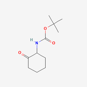 t-Butyl2-oxocyclohexylcarbamate structure, CAS 291533-10-3