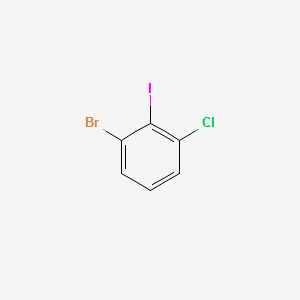 1-bromo-3-chloro-2-iodobenzene structure, CAS 450412-28-9