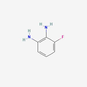 3-Fluorobenzene-1,2-diamine structure, CAS 18645-88-0