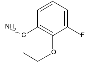 (S)-8-Fluorochroman-4-amine structure, CAS 1003887-62-4