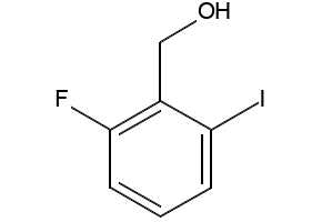 (2-Fluoro-6-iodophenyl)methanol structure, CAS 911825-94-0