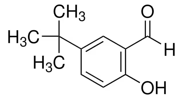 5-t-Butyl-2-hydroxybenzaldehyde structure, CAS 2725-53-3