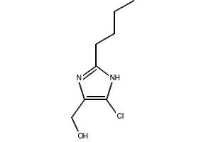 (1-(4-Bromobenzyl)-2-butyl-4-chloro-1H-imidazol-5-yl)methanol structure, CAS 151012-31-6