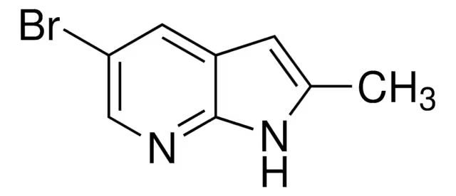 5-Bromo-2-methyl-7-Azaindole structure, CAS 1111638-02-8