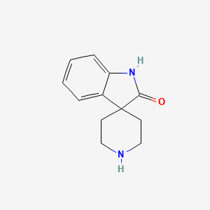 spiro[indoline-3,4'-piperidin]-2-one structure, CAS 252882-61-4