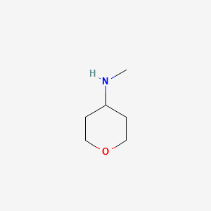 Methyl-(tetrahydro-pyran-4-yl)-amine structure, CAS 220641-87-2