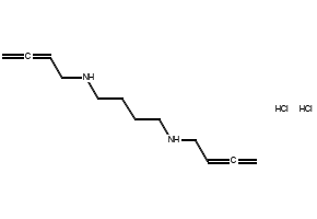 N1,N4-DI(BUTA-2,3-DIENYL)BUTANE-1,4-DIAMINEDIHYDROCHLORIDE structure, CAS 93565-01-6