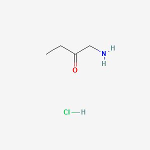 1-AMINOBUTAN-2-ONEHYDROCHLORIDE structure, CAS 108661-54-7