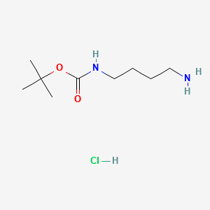 BOC-1,4-DIAMINOBUTANEHCL structure, CAS 33545-98-1