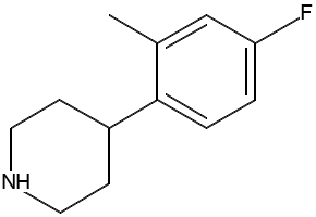4-(4-FLUORO-2-METHOXYPHENOXY)PIPERIDINE structure, CAS 367501-04-0