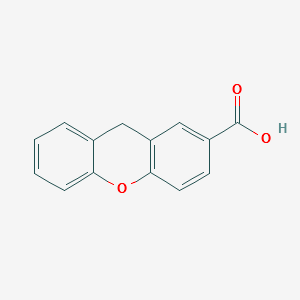 9H-XANTHENE-2-CARBOXYLICACID structure, CAS 40274-68-8