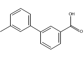 3'-METHYL[1,1'-BIPHENYL]-3-CARBOXYLICACID structure, CAS 158619-46-6