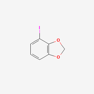 4-IODOBENZO[D][1,3]DIOXOLE structure, CAS 849517-65-3