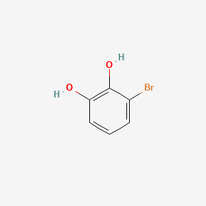 3-BROMOBENZENE-1,2-DIOL structure, CAS 14381-51-2
