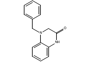 4-BENZYL-1,3-DIHYDROQUINOXALIN-2-ONE structure, CAS 106595-91-9