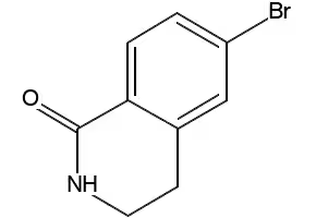 6-BROMO-3,4-DIHYDRO-1(1H)-ISOQUINOLINONE structure, CAS 147497-32-3