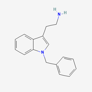 2-(1-BENZYL-1H-INDOL-3-YL)-ETHYLAMINE structure, CAS 4307-98-6