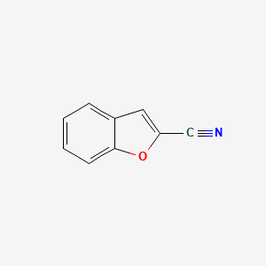 1-Benzofuran-2-carbonitrile structure, CAS 41717-32-2