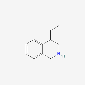 4-ETHYL-1,2,3,4-TETRAHYDROISOQUINOLINE structure, CAS 154140-71-3