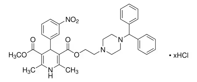Manidipine structure, CAS 89226-50-6
