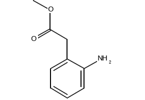 Methyl(2-Amino-Phenyl)-Acetate structure, CAS 35613-44-6