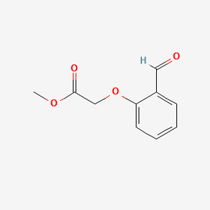 Methyl(2-Formylphenoxy)Acetate structure, CAS 40359-34-0