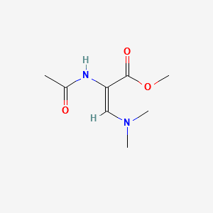 Methyl2-Acetylamino-3-Dimethylaminopropenoate structure, CAS 188561-56-0