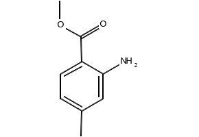 Methyl2-Amino-4-Methylbenzoate structure, CAS 18595-17-0