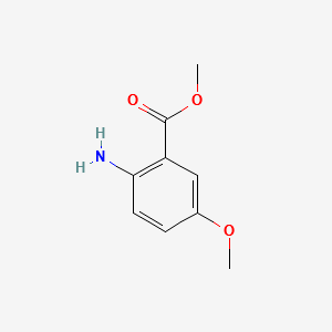 Methyl2-Amino-5-Methoxybenzoate structure, CAS 2475-80-1