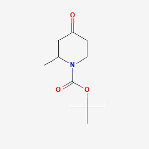1-Boc-2-Methylpiperidin-4-one structure, CAS 190906-92-4