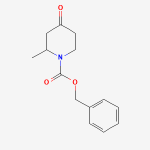 1-Cbz-2-methyl-piperidin-4-one structure, CAS 849928-34-3