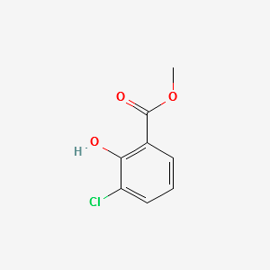 Methyl-3-Chloro-2-Hydroxybenzoate structure, CAS 52159-67-8