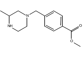 Methyl4-(3-Methylpiperazin-1-Ylmethyl)Benzoate structure, CAS 914349-83-0