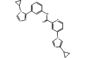 N3-(4-(1H-IMIDAZOL-1-YL)PHENYL)-1H-1,2,4-TRIAZOLE-3,5-DIAMINE structure, CAS 443799-45-9