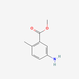 Methyl5-Amino-2-Methylbenzoate structure, CAS 18595-12-5